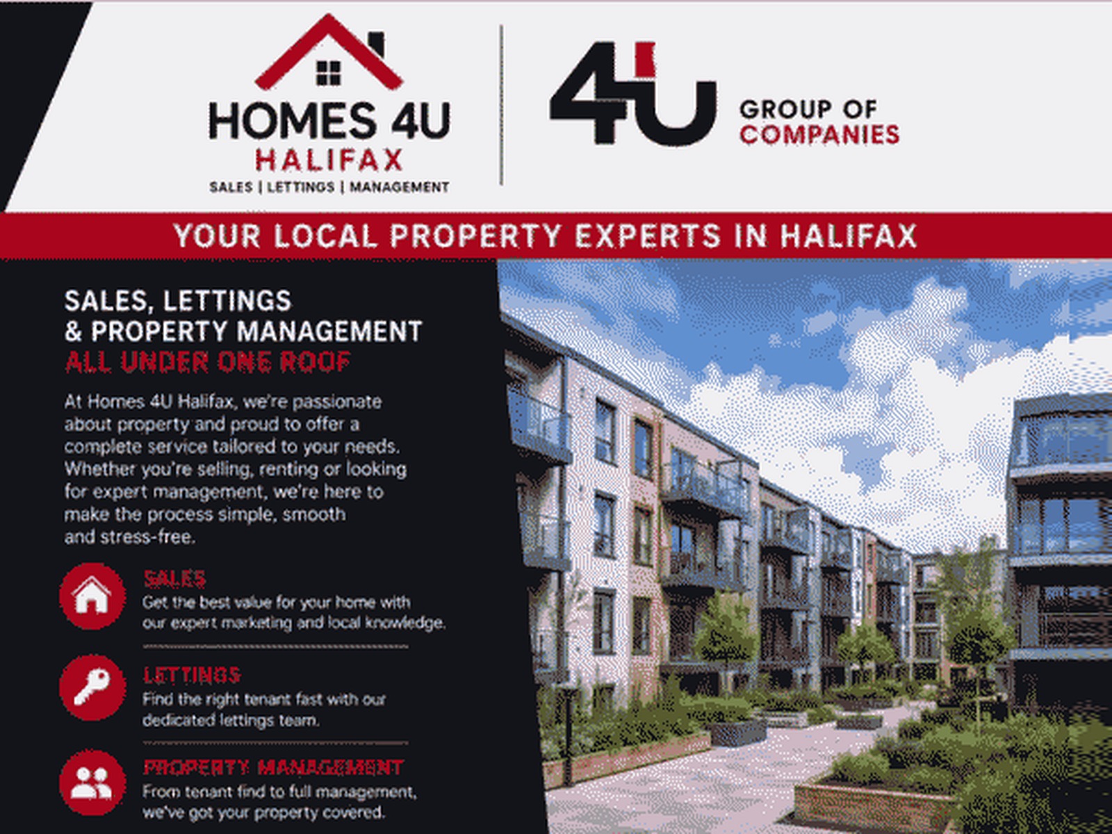 Homes 4U Halifax sales, lettings and property management